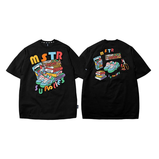 MSTR - ACTIVITIES COLLECTION "SUPPLIES" TSHIRT (BLACK)