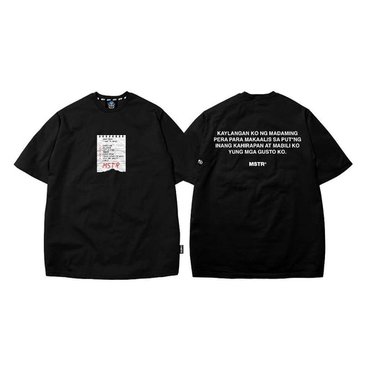 MSTR - DYR SLF TSHIRT (BLACK)