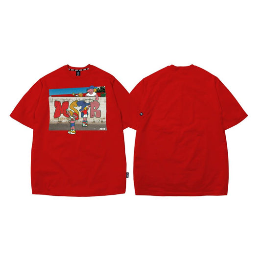 MSTR - ACTIVITIES COLLECTION "GRAFF" TSHIRT (RED)