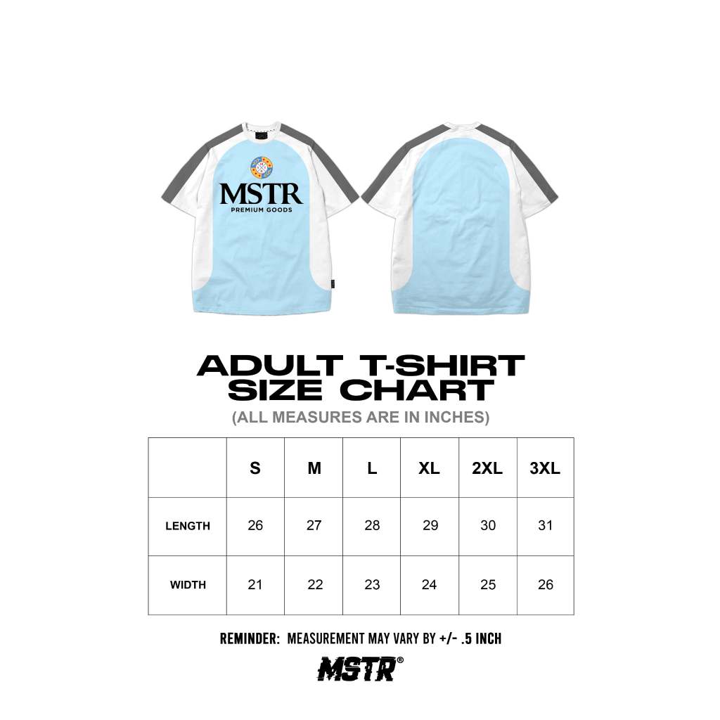 MSTR - HOARD COLLECTION "H15" CUT & SEW TSHIRT (BWG)