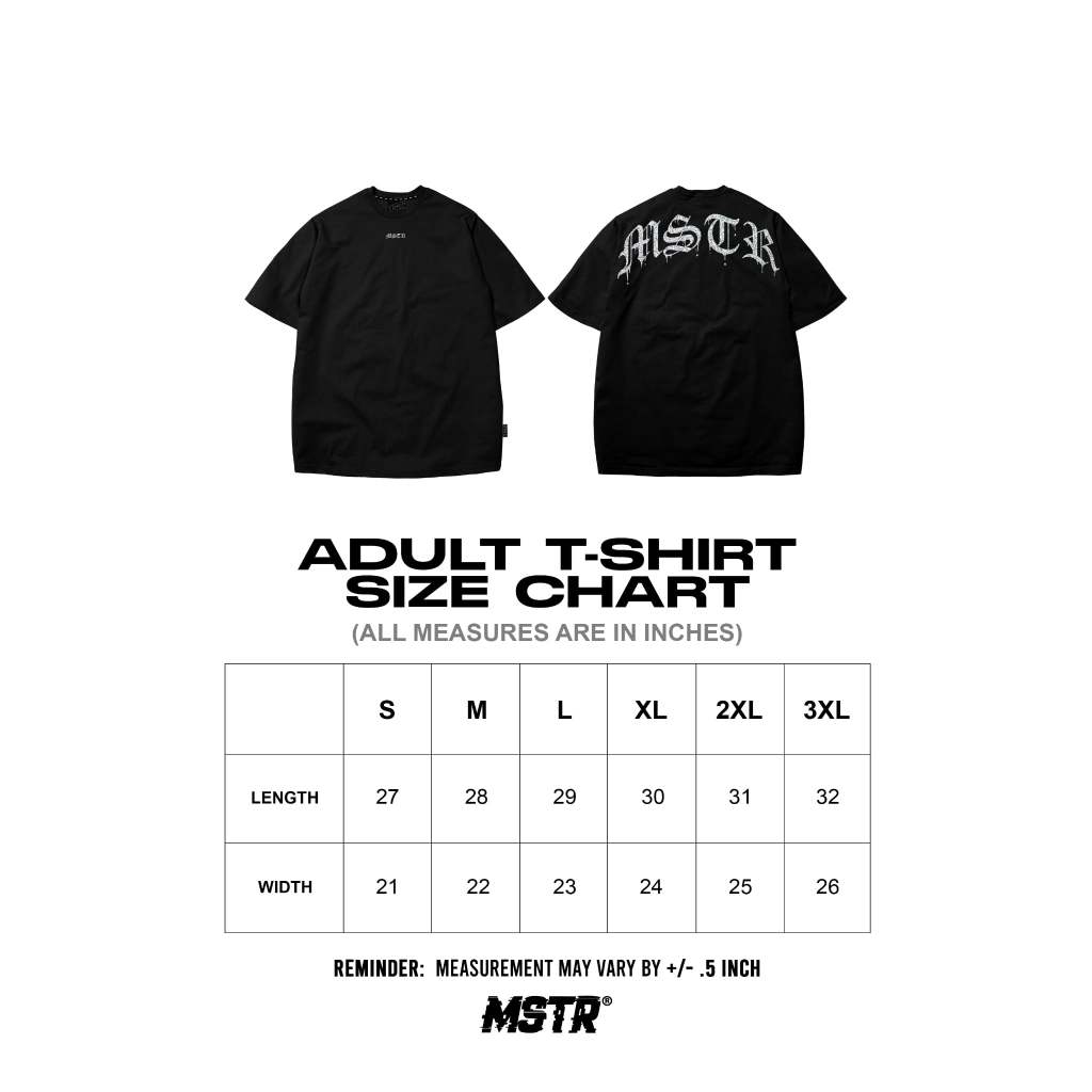 MSTR - ESCALATE COLLECTION "OG OE" TSHIRT ( BLACK)
