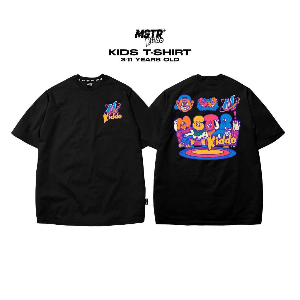 MSTR - YOUTHFUL COLLECTION "CHILLIN" KIDS TS (BLACK)