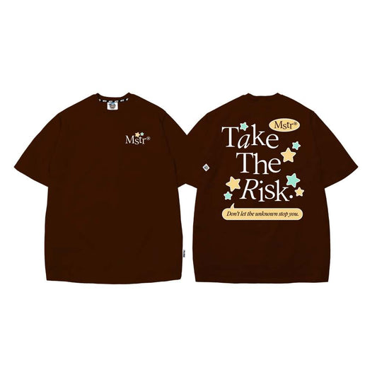 MSTR - SECTION COLLECTION "RISK" TSHIRT (CHOCO)