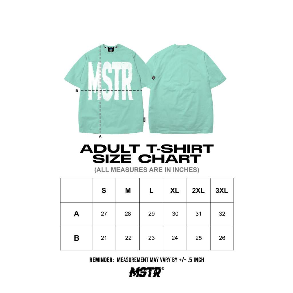 MSTR - PASTEL COLLECTION TSHIRT (LT. MINT)