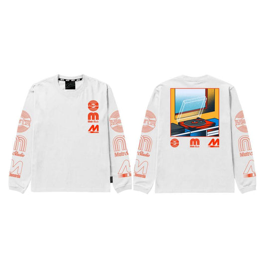 MSTR - CHRONIC COLLECTION "CHRONIC" LONGSLEEVE (WHITE)