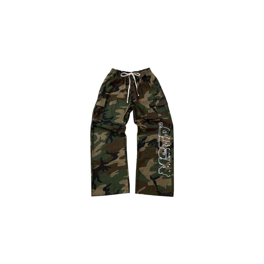 MSTR - CAMOUFLAGE COLLECTION "STRING CAMOU" PANTS (ARMY GREEN)