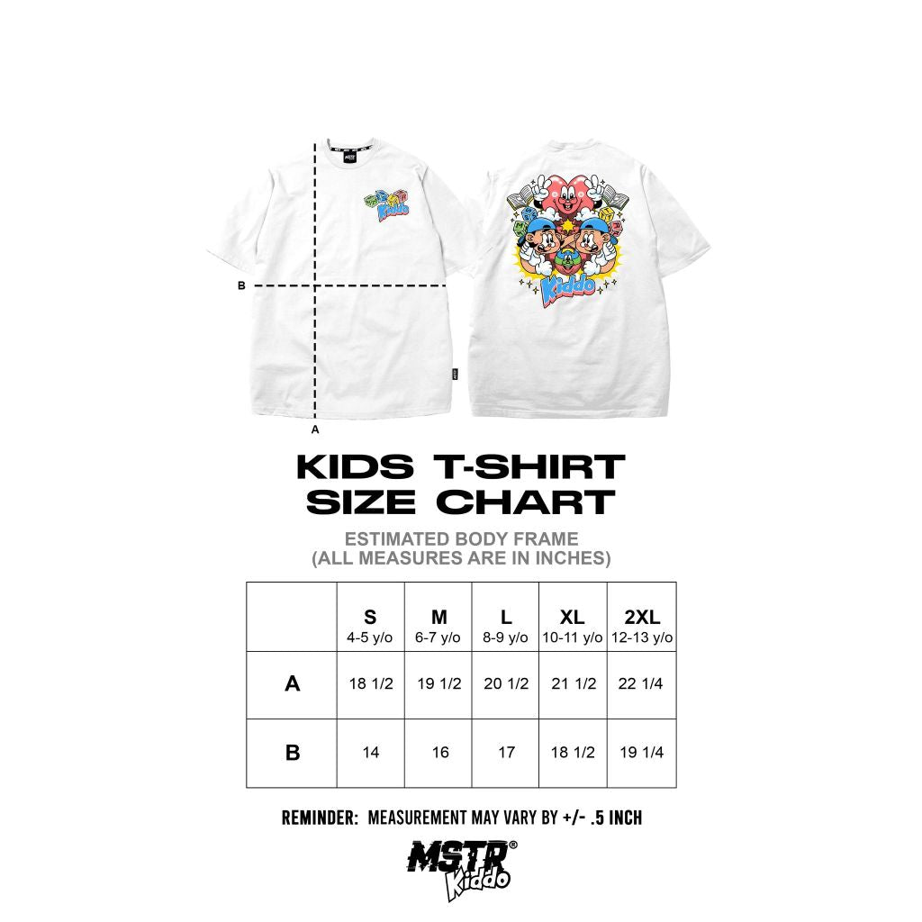 MSTR - YOUTHFUL COLLECTION "GOODJOB" KIDS TS (BLACK)