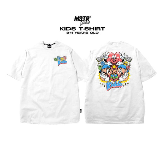 MSTR - YOUTHFUL COLLECTION "GOODJOB" KIDS TS (WHITE)
