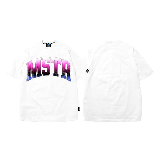 MSTR - SECTION COLLECTION "MAUVE" TSHIRT (WHITE)