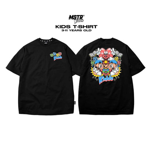 MSTR - YOUTHFUL COLLECTION "GOODJOB" KIDS TS (BLACK)