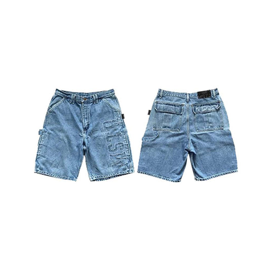 MSTR - DENIM COLLECTION "BEHIND" DENIM SHORT (BLUE)