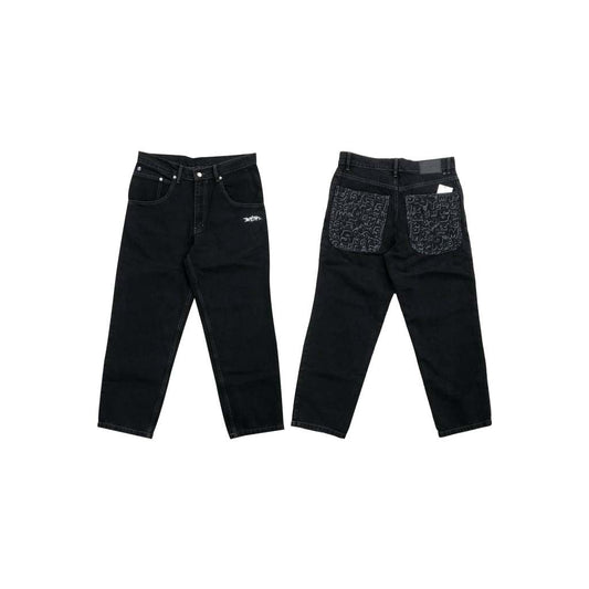 MSTR - DENIM COLLECTION "BRIMFULL" DENIM PANTS (BLACK)