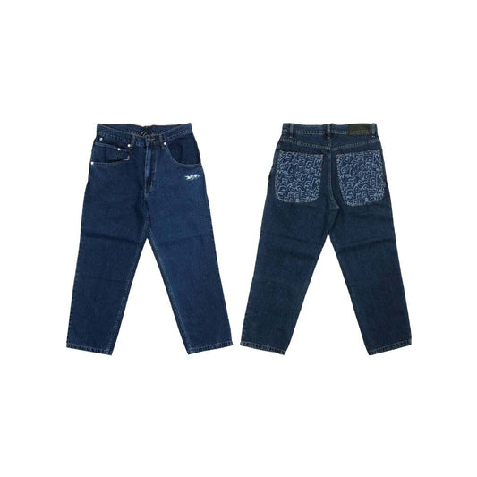 MSTR - DENIM COLLECTION "BRIMFULL" DENIM PANTS (BLUE)