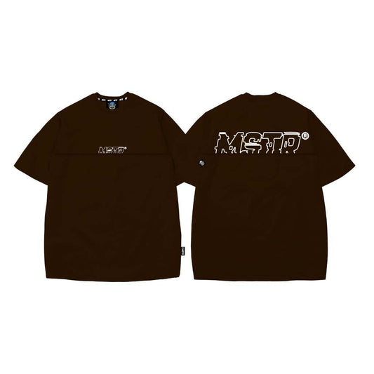 MSTR - ESCALATE COLLECTION "RETREAT" TSHIRT (CHOCO BROWN)