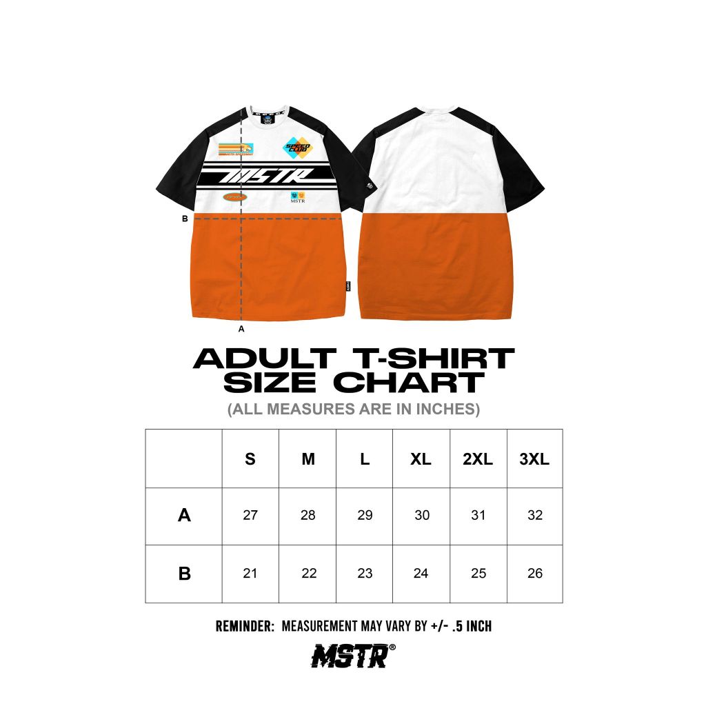 MSTR - TRICOLOR COLLECTION "SHARP" TSHIRT (WBO)