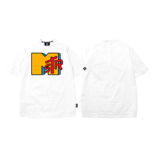 MSTR - SECTION COLLECTION "MTV" TSHIRT (WHITE)