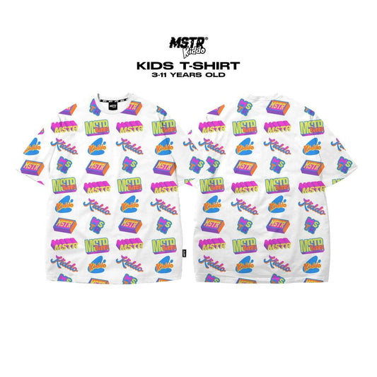 MSTR - YOUTHFUL COLLECTION "JAZZY" KIDS TS (WHITE)