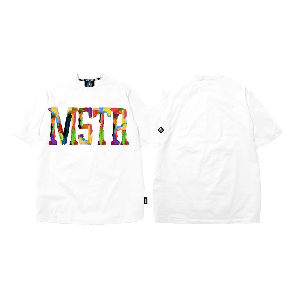 MSTR - SECTION COLLECTION "SMUDGE" TSHIRT (WHITE)