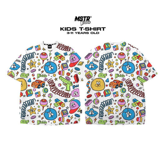 MSTR - YOUTHFUL COLLECTION "SPRING" KIDS TS (WHITE)